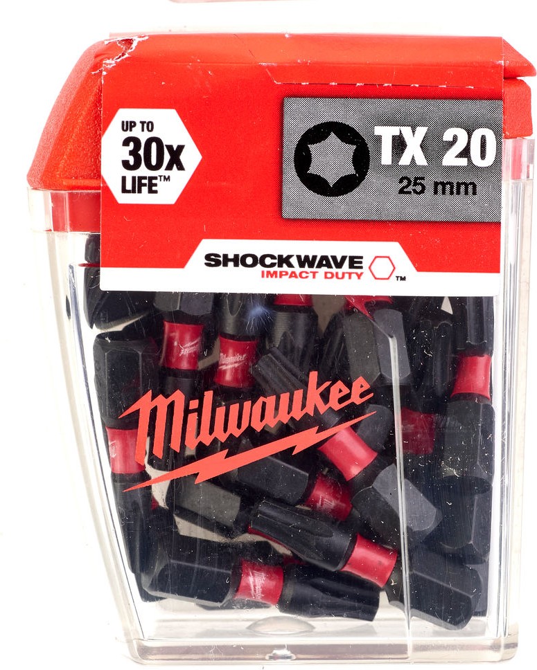 Набор оснастки Milwaukee Shockwave Impact Duty 4932430875, Насадка для электроинструмента Milwaukee Shockwave TX20 25мм 25шт 4932430875
Набор оснастки Milwaukee Shockwave Impact Duty 4932430875, Насадка для электроинструмента Milwaukee Shockwave TX20 25мм 25шт 4932430875