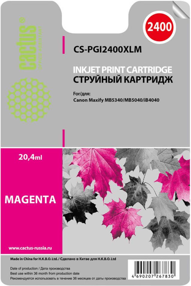 Картридж Cactus CS-PGI2400XLM Canon MAXIFY iB4040/ МВ5040/ МВ5340 Magenta, CS-PGI2400XLM Canon MAXIFY iB4040/ МВ5040/ МВ5340
Картридж Cactus CS-PGI2400XLM Canon MAXIFY iB4040/ МВ5040/ МВ5340 Magenta, CS-PGI2400XLM Canon MAXIFY iB4040/ МВ5040/ МВ5340