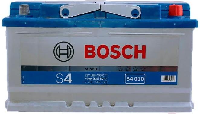 Автомобильный аккумулятор Bosch S4 010 580406074 / 0092S40100 (80 А/ч), S4 010 580406074 80 А/ч
Автомобильный аккумулятор Bosch S4 010 580406074 / 0092S40100 (80 А/ч), S4 010 580406074 80 А/ч
