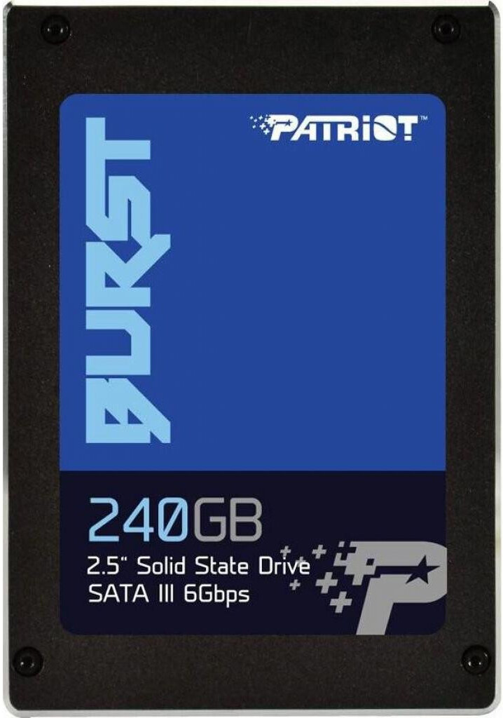 SSD диск Patriot Burst 240GB (PBU240GS25SSDR), Твердотельный накопитель Patriot 240 PBU240GS25SSDR
SSD диск Patriot Burst 240GB (PBU240GS25SSDR), Твердотельный накопитель Patriot 240 PBU240GS25SSDR