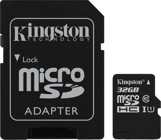 Карта памяти Kingston Canvas Select SDCS/32GB microSDHC 32GB (с адаптером), Canvas Select microSDHC (Class 10) UHS-I 32GB
Карта памяти Kingston Canvas Select SDCS/32GB microSDHC 32GB (с адаптером), Canvas Select microSDHC (Class 10) UHS-I 32GB