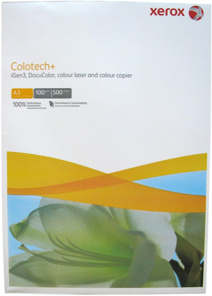Офисная бумага Xerox Colotech Plus A3 (100 г/м2) (003R98844), Бумага Xerox Colotech Plus A3 (100 г/м2) 003R98844
Офисная бумага Xerox Colotech Plus A3 (100 г/м2) (003R98844), Бумага Xerox Colotech Plus A3 (100 г/м2) 003R98844