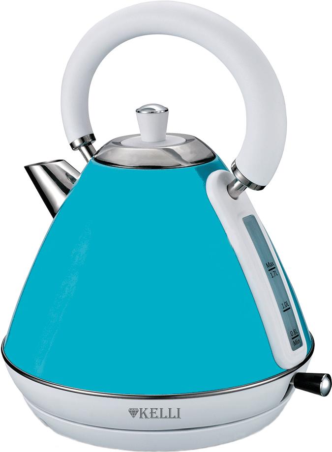 Электрочайник Kelli KL-1330 голубой, KL-1330 
Электрочайник Kelli KL-1330 голубой, KL-1330