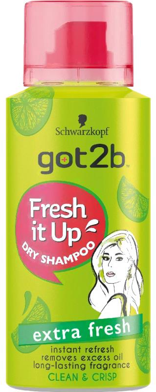 Сухой шампунь для волос Got2b Fresh it Up экстра-свежесть легкий и свежий (100мл), Fresh it Up экстра-свежесть легкий и свежий 100мл
Сухой шампунь для волос Got2b Fresh it Up экстра-свежесть легкий и свежий (100мл), Fresh it Up экстра-свежесть легкий и свежий 100мл