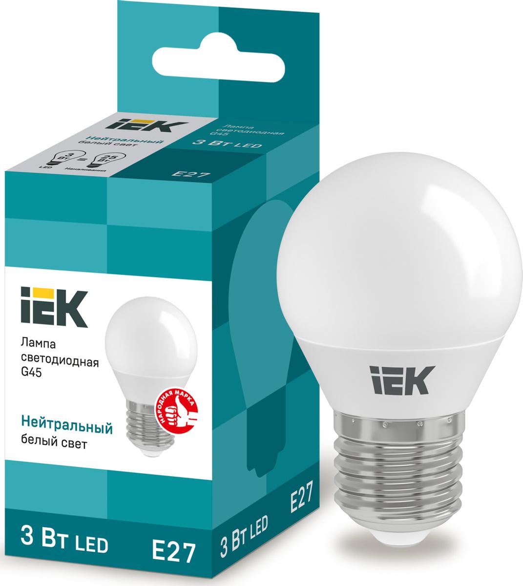 Светодиодная лампа IEK LLE-G45-3-230-40-E27 ECO G45, LLE-G45-3-230-40-E27 ECO G45
Светодиодная лампа IEK LLE-G45-3-230-40-E27 ECO G45, LLE-G45-3-230-40-E27 ECO G45