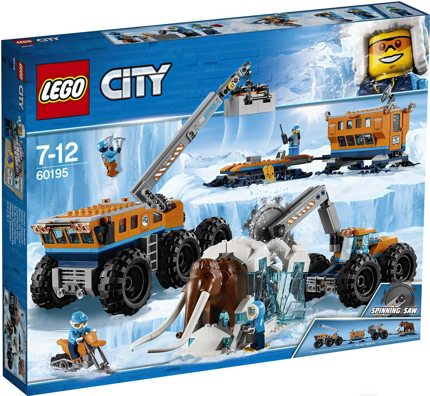 Конструктор Lego City Передвижная арктическая база 60195, City Передвижная арктическая база
Конструктор Lego City Передвижная арктическая база 60195, City Передвижная арктическая база