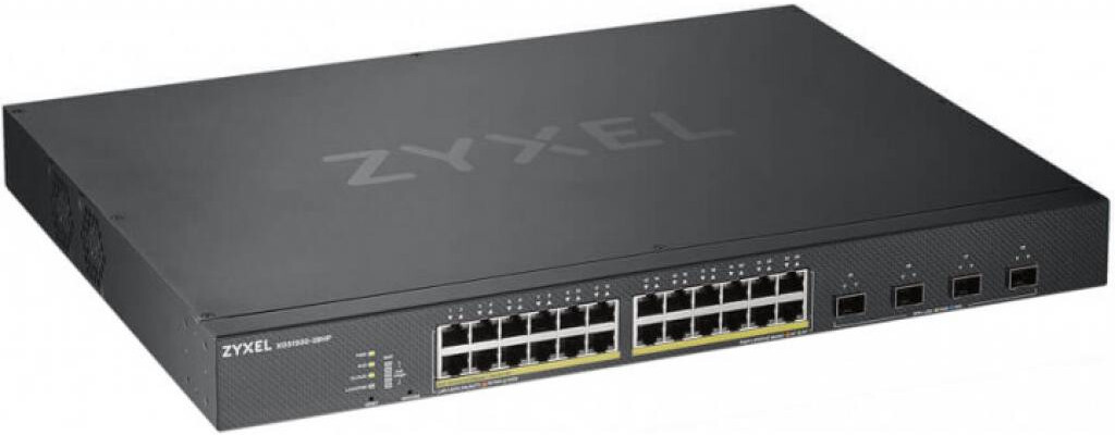Коммутатор Zyxel NebulaFlex XGS1930-28HP-EU0101F 24G 4SFP+ 24PoE+ 375W управляемый
Коммутатор Zyxel NebulaFlex XGS1930-28HP-EU0101F 24G 4SFP+ 24PoE+ 375W управляемый