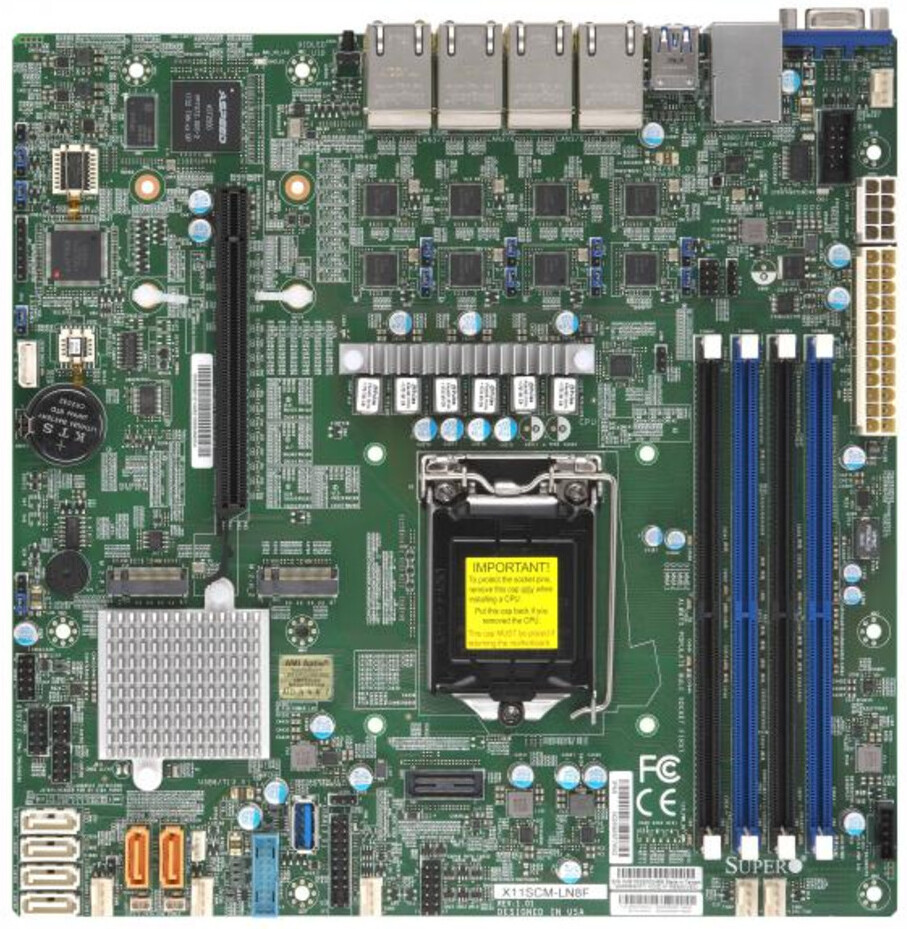 Материнская плата Supermicro MBD-X11SCM-LN8F-O, Материнская плата SuperMicro MBD-X11SCM-LN8F-O
Материнская плата Supermicro MBD-X11SCM-LN8F-O, Материнская плата SuperMicro MBD-X11SCM-LN8F-O