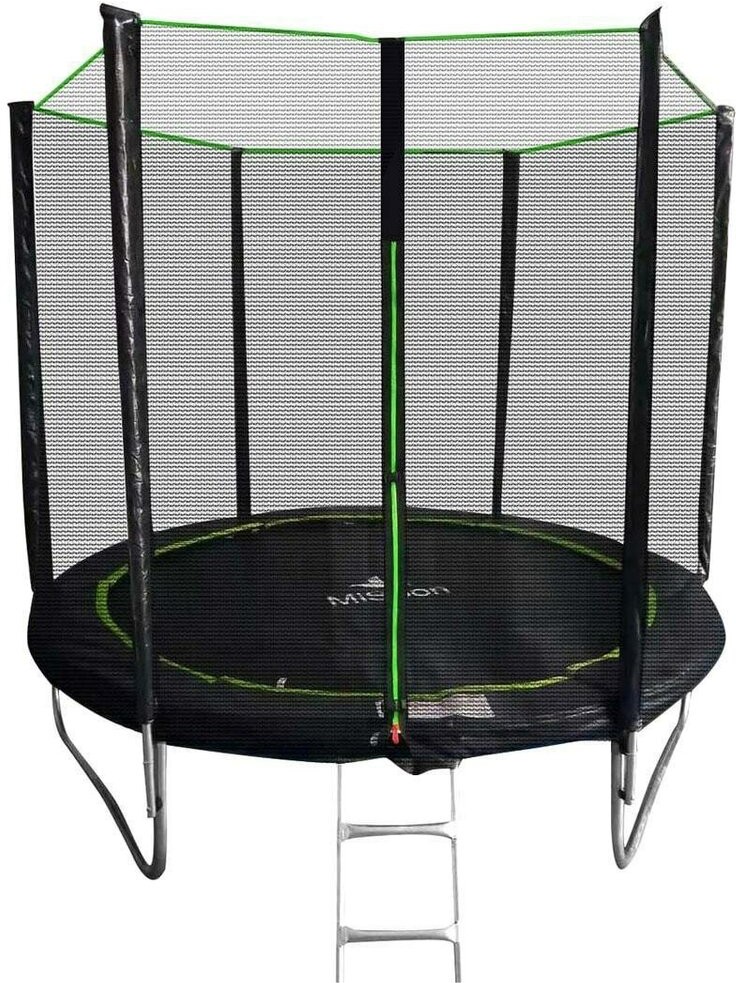 Батут MiSoon Basic 8 ft-252 см с защитной сеткой и лестницей, Батут MiSoon 252-8ft-Basic (внешняя сетка)
Батут MiSoon Basic 8 ft-252 см с защитной сеткой и лестницей, Батут MiSoon 252-8ft-Basic (внешняя сетка)