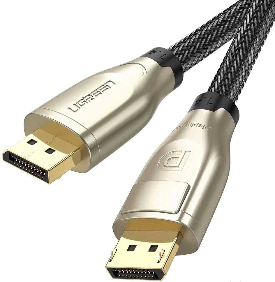 Кабель UGREEN DP112-60843 DisplayPort 1.4 (M) to DisplayPort 1.4 (M), разрешение 1080P@240Hz/2K@165Hz/4K-144Hz/8K@60Hz Поддержка 3D/HDR/HDCP Множественное внутреннее экранирование Поддерж, Кабель UGREEN DP112-60843 DisplayPort 1.4 (M) to DisplayPort 1.4 (
Кабель UGREEN DP112-60843 DisplayPort 1.4 (M) to DisplayPort 1.4 (M), разрешение 1080P@240Hz/2K@165Hz/4K-144Hz/8K@60Hz Поддержка 3D/HDR/HDCP Множественное внутреннее экранирование Поддерж, Кабель UGREEN DP112-60843 DisplayPort 1.4 (M) to DisplayPort 1.4 (