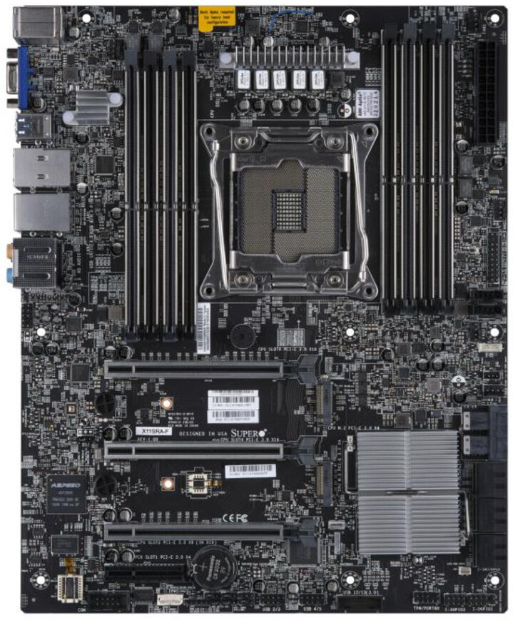 Материнская плата Supermicro MBD-X11SRA-F-O, Материнская плата SuperMicro MBD-X11SRA-F-O
Материнская плата Supermicro MBD-X11SRA-F-O, Материнская плата SuperMicro MBD-X11SRA-F-O