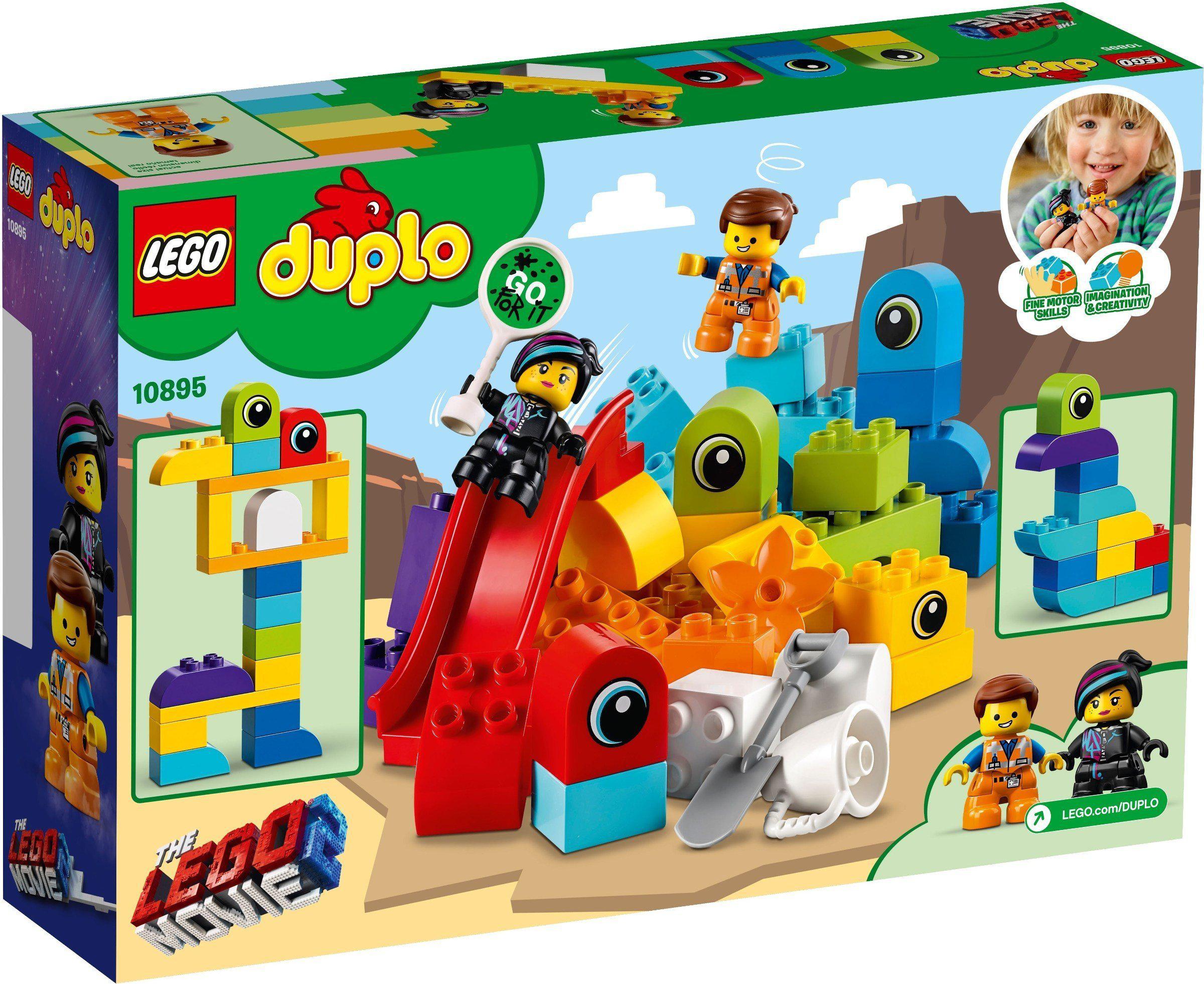 Конструктор LEGO Duplo 10895 Эммет и Люси пришельцы с планеты Duplo, Duplo Пришельцы с планеты
Конструктор LEGO Duplo 10895 Эммет и Люси пришельцы с планеты Duplo, Duplo Пришельцы с планеты