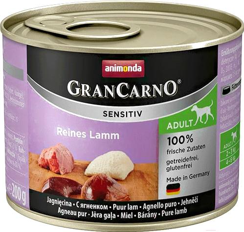 Корм для собак Animonda GranCarno Sensitiv Adult с ягненком (200г), GranCarno Sensitiv Adult с ягненком (200г)
Корм для собак Animonda GranCarno Sensitiv Adult с ягненком (200г), GranCarno Sensitiv Adult с ягненком (200г)