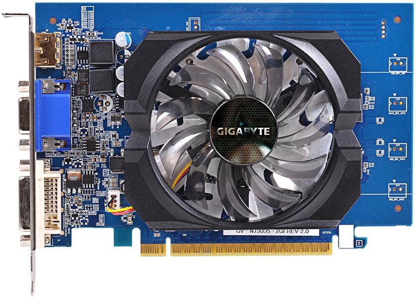 Видеокарта Gigabyte GV-N730D3-2GI, Видеокарта Gigabyte GeForce GT 730 2GB GDDR3 rev. 3.0 (GV-N730D3-2GI 3.0)
Видеокарта Gigabyte GV-N730D3-2GI, Видеокарта Gigabyte GeForce GT 730 2GB GDDR3 rev. 3.0 (GV-N730D3-2GI 3.0)