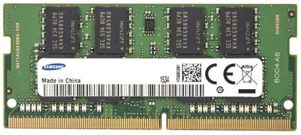 Оперативная память Samsung DDR4 4GB UNB SODIMM, Оперативная память Samsung DDR4 4GB UNB SODIMM M471A5244CB0-CRC
Оперативная память Samsung DDR4 4GB UNB SODIMM, Оперативная память Samsung DDR4 4GB UNB SODIMM M471A5244CB0-CRC