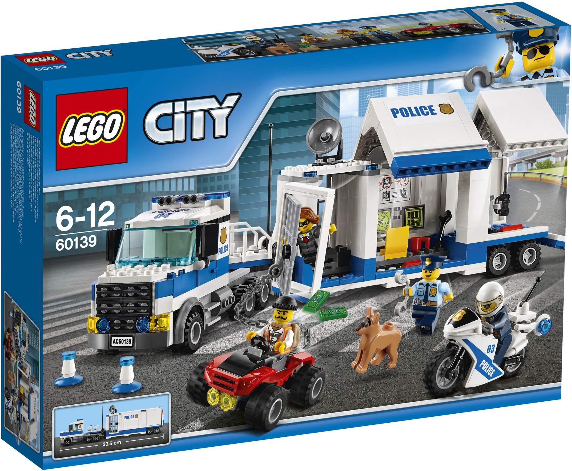 Конструктор Lego City Мобильный командный центр 60139, City Мобильный командный центр
Конструктор Lego City Мобильный командный центр 60139, City Мобильный командный центр