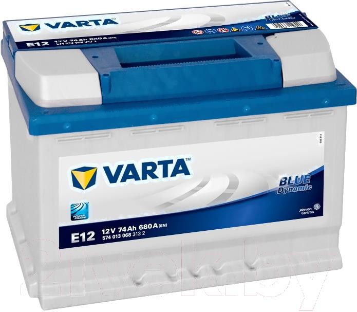 Автомобильный аккумулятор Varta Blue Dynamic / 574013068 (74 А/ч), Аккумулятор Varta Blue Dynamic 74 А/ч 574013068
Автомобильный аккумулятор Varta Blue Dynamic / 574013068 (74 А/ч), Аккумулятор Varta Blue Dynamic 74 А/ч 574013068