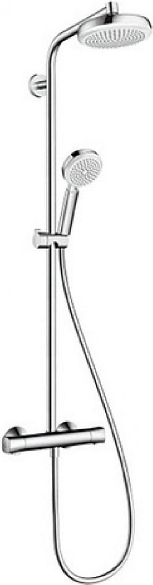 Душевая система Hansgrohe Crometta 160 1jet Showerpipe (27264400), Crometta 160 1jet Showerpipe
Душевая система Hansgrohe Crometta 160 1jet Showerpipe (27264400), Crometta 160 1jet Showerpipe