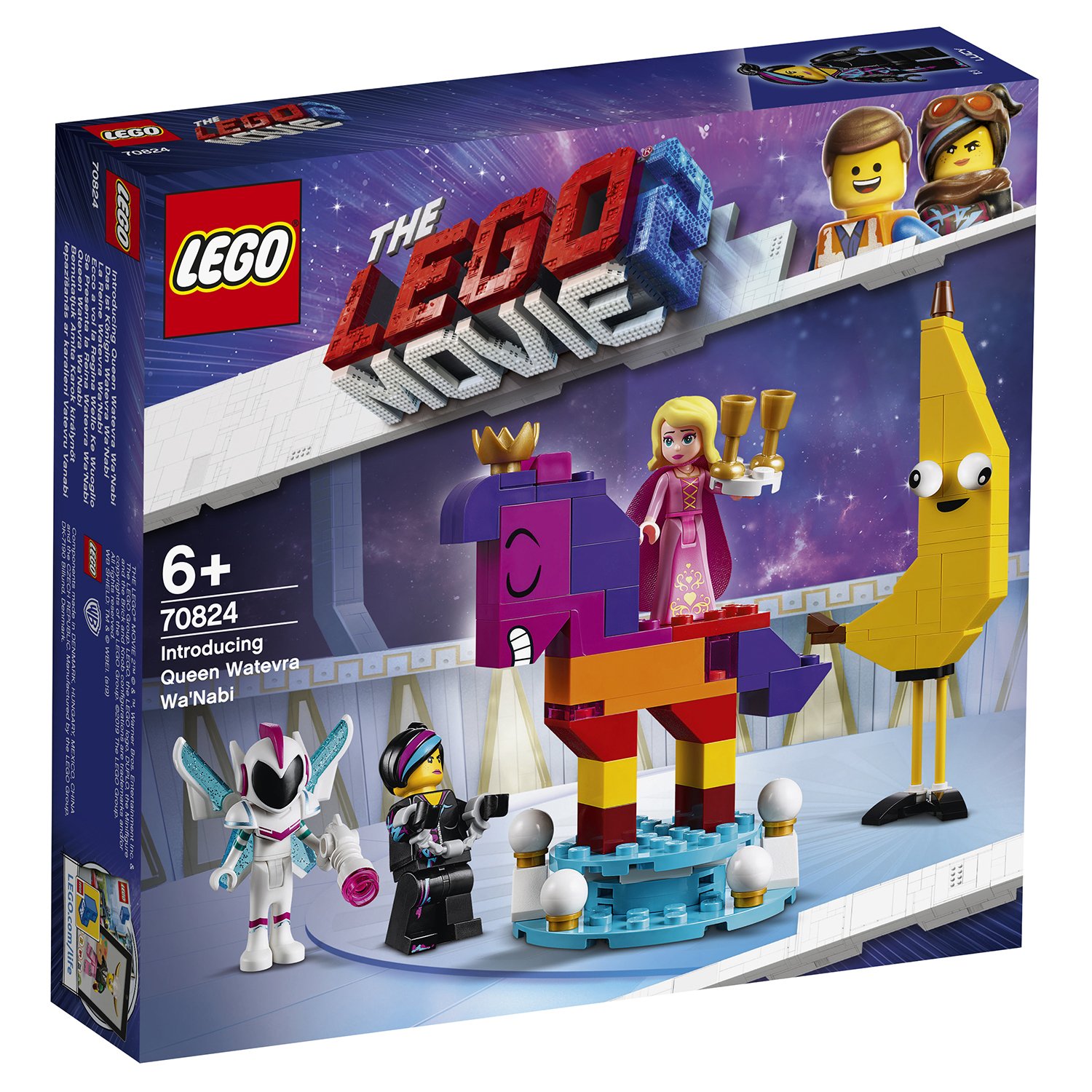Конструктор Lego Movie 2 Познакомьтесь с королевой Многоликой Прекрасной 70824, Movie Познакомьтесь с королевой Многоликой Прекрасной
Конструктор Lego Movie 2 Познакомьтесь с королевой Многоликой Прекрасной 70824, Movie Познакомьтесь с королевой Многоликой Прекрасной