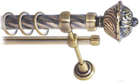 Карниз Lm Decor Империя 168 2р витой 25/16мм 3м антик, Империя 168 2р витой 25/16мм 3.0м
Карниз Lm Decor Империя 168 2р витой 25/16мм 3м антик, Империя 168 2р витой 25/16мм 3.0м