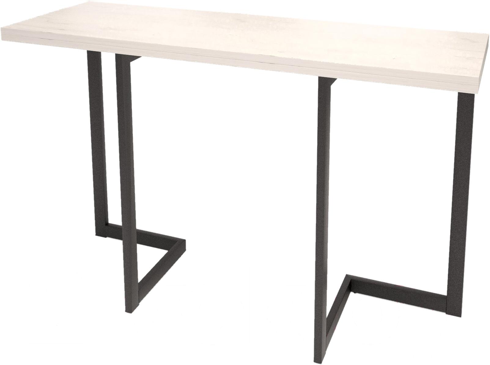Стол консольный Millwood Арлен 1 дуб белый Craft/металл черный, Арлен 1 38-76x110x110
Стол консольный Millwood Арлен 1 дуб белый Craft/металл черный, Арлен 1 38-76x110x110