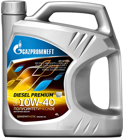 Моторное масло Gazpromneft Diesel Premium 10W40 / 253142105 (5л), Моторное масло Gazpromneft Diesel Premium 10W40 5л 253142105
Моторное масло Gazpromneft Diesel Premium 10W40 / 253142105 (5л), Моторное масло Gazpromneft Diesel Premium 10W40 5л 253142105