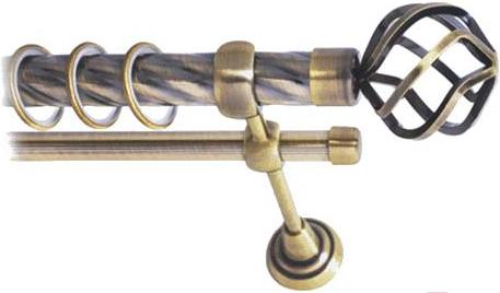 Карниз Lm Decor Булава 097 2р витой 25/16мм 2.8м антик, Булава 097 2р витой 25/16мм 2.8м
Карниз Lm Decor Булава 097 2р витой 25/16мм 2.8м антик, Булава 097 2р витой 25/16мм 2.8м