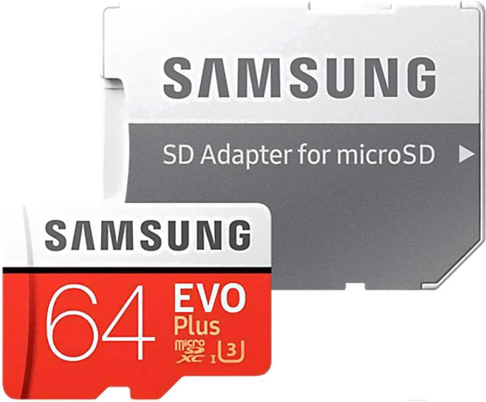 Карта памяти Samsung microSDXC 64Gb EVO Class 10 UHS-I U3 + SD Adapter MB-MP64GA/RU, microSDXC 64Gb EVO Class 10 UHS-I U3 + SD Adapter
Карта памяти Samsung microSDXC 64Gb EVO Class 10 UHS-I U3 + SD Adapter MB-MP64GA/RU, microSDXC 64Gb EVO Class 10 UHS-I U3 + SD Adapter
