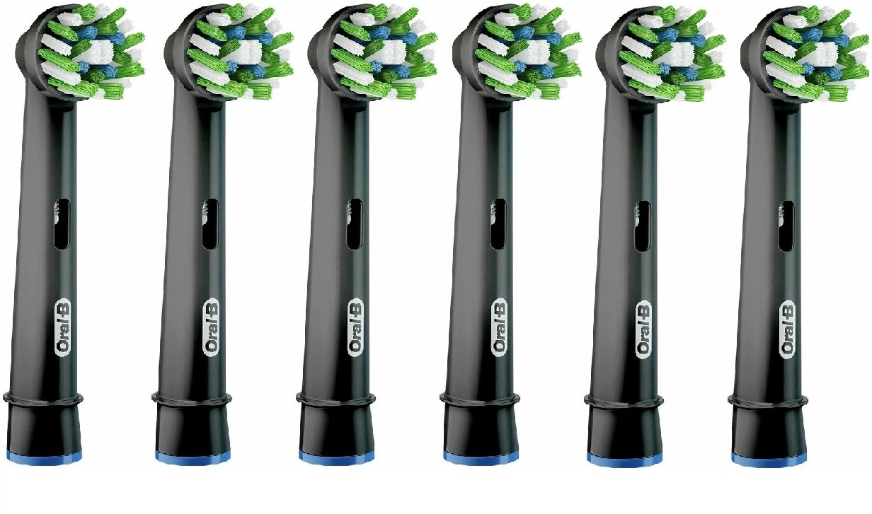 Сменная насадка Oral-B Cross Action CleanMaximizer 6шт черный (EB50BRB6), Сменная насадка Oral-B Cross Action CleanMaximizer 6шт Черный (EB50BRB6CT)
Сменная насадка Oral-B Cross Action CleanMaximizer 6шт черный (EB50BRB6), Сменная насадка Oral-B Cross Action CleanMaximizer 6шт Черный (EB50BRB6CT)