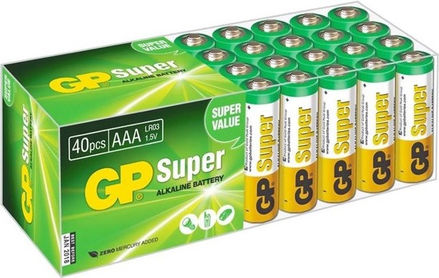 Батарейка, аккумулятор, зарядное GP Super Alkaline 24A LR03 AAA 40шт, Батарея GP Super Alkaline 24A LR03 AAA
Батарейка, аккумулятор, зарядное GP Super Alkaline 24A LR03 AAA 40шт, Батарея GP Super Alkaline 24A LR03 AAA