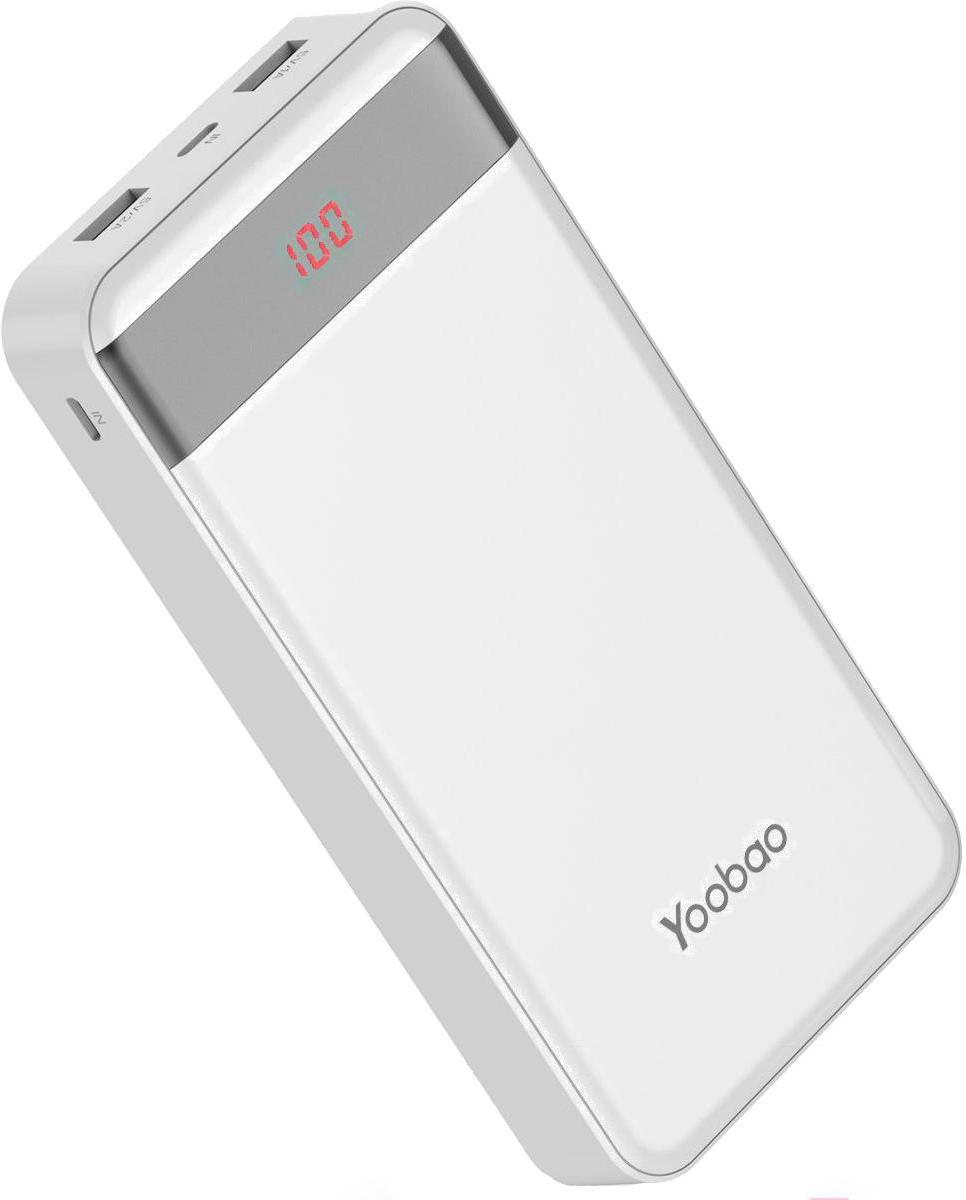 Портативное зарядное устройство Yoobao Power Bank M20Pro 20000 mah белый, Power Bank M20Pro 20000 mah
Портативное зарядное устройство Yoobao Power Bank M20Pro 20000 mah белый, Power Bank M20Pro 20000 mah
