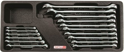 Набор ключей Toptul GAAT1603 (16 предметов), Набор ключей комбинированных Toptul 6-24мм 434х176мм 16 предметов GAAT1603
Набор ключей Toptul GAAT1603 (16 предметов), Набор ключей комбинированных Toptul 6-24мм 434х176мм 16 предметов GAAT1603