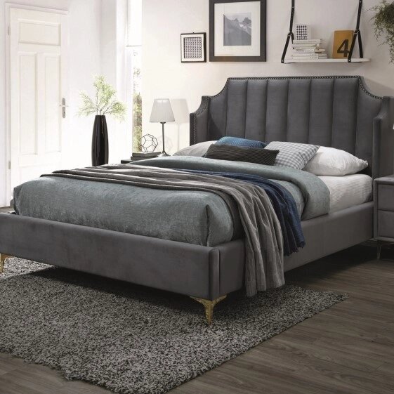 Кровать Signal MONAKO VELVET серый/золотой, Кровать Signal Monako Velvet 160x200 (серый)
Кровать Signal MONAKO VELVET серый/золотой, Кровать Signal Monako Velvet 160x200 (серый)