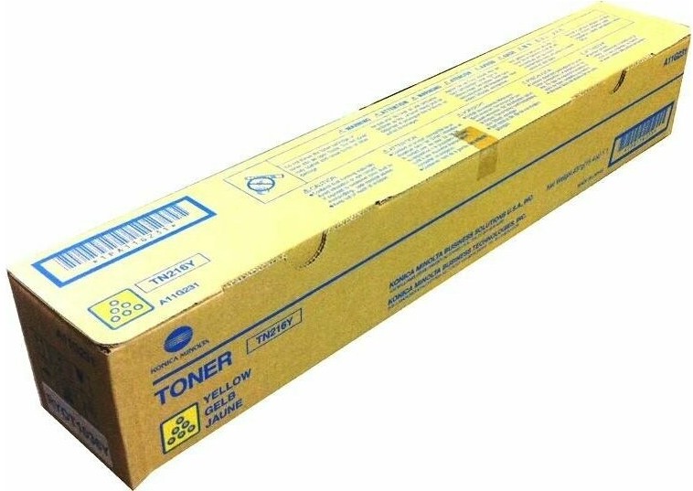 Картридж для принтера (МФУ) Konica Minolta TN216Y (A11G251), Картридж Konica Minolta TN216Y A11G251
Картридж для принтера (МФУ) Konica Minolta TN216Y (A11G251), Картридж Konica Minolta TN216Y A11G251