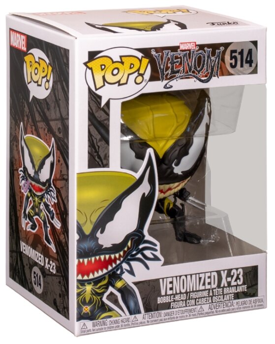 Игрушка Funko Фигурка POP! Bobble: Marvel: Venom S2: X-23, Фигурка POP! Bobble: Marvel: Venom S2: X-23
Игрушка Funko Фигурка POP! Bobble: Marvel: Venom S2: X-23, Фигурка POP! Bobble: Marvel: Venom S2: X-23