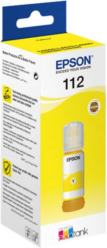 Картридж Epson C13T06C44A, C13T06C44A, Контейнер Epson 112 с желтыми чернилами (L15150/L15160)
Картридж Epson C13T06C44A, C13T06C44A, Контейнер Epson 112 с желтыми чернилами (L15150/L15160)