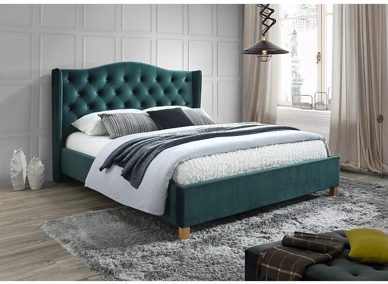 Кровать Signal ASPEN VELVET BLUVEL 78 180x200 зеленый/дуб, Кровать Signal Aspen Velvet 180x200 (зеленый)
Кровать Signal ASPEN VELVET BLUVEL 78 180x200 зеленый/дуб, Кровать Signal Aspen Velvet 180x200 (зеленый)