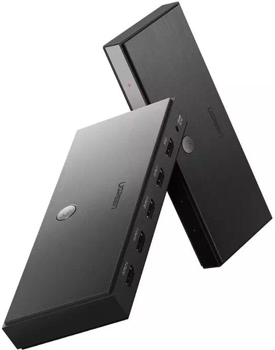 Разветвитель портов UGREEN CM187-50708EU, Разветвитель портов UGREEN CM187-50708EU, HDMI сплиттер, Вход: 1 порт HDMI 2.0, Выход: 4 порта HDMI 2.0 (UGREEN HDMI 2.0 1*4 Splitter CM187 (50708EU))
Разветвитель портов UGREEN CM187-50708EU, Разветвитель портов UGREEN CM187-50708EU, HDMI сплиттер, Вход: 1 порт HDMI 2.0, Выход: 4 порта HDMI 2.0 (UGREEN HDMI 2.0 1*4 Splitter CM187 (50708EU))