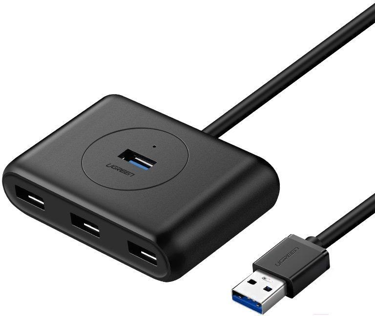 USB-хаб Ugreen CR113-20291 черный (20291), Хаб UGREEN CR113-20291 USB 3.0 to 4 USB 3.0 + порт для питания Micro USB, кабель 1m, Black
USB-хаб Ugreen CR113-20291 черный (20291), Хаб UGREEN CR113-20291 USB 3.0 to 4 USB 3.0 + порт для питания Micro USB, кабель 1m, Black