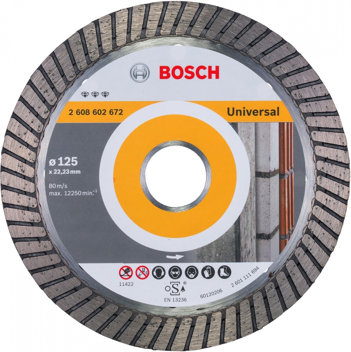 Алмазный диск Bosch 2.608.602.672, Алмазный диск Bosch 125-22.23 Best for UniversalT 2.608.602.672
Алмазный диск Bosch 2.608.602.672, Алмазный диск Bosch 125-22.23 Best for UniversalT 2.608.602.672