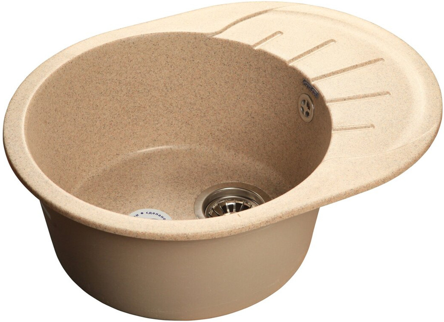 Кухонная мойка GranFest Rondo GF-R580L песочный, Кухонная мойка GranFest Rondo GF-R580L (песочный)
Кухонная мойка GranFest Rondo GF-R580L песочный, Кухонная мойка GranFest Rondo GF-R580L (песочный)