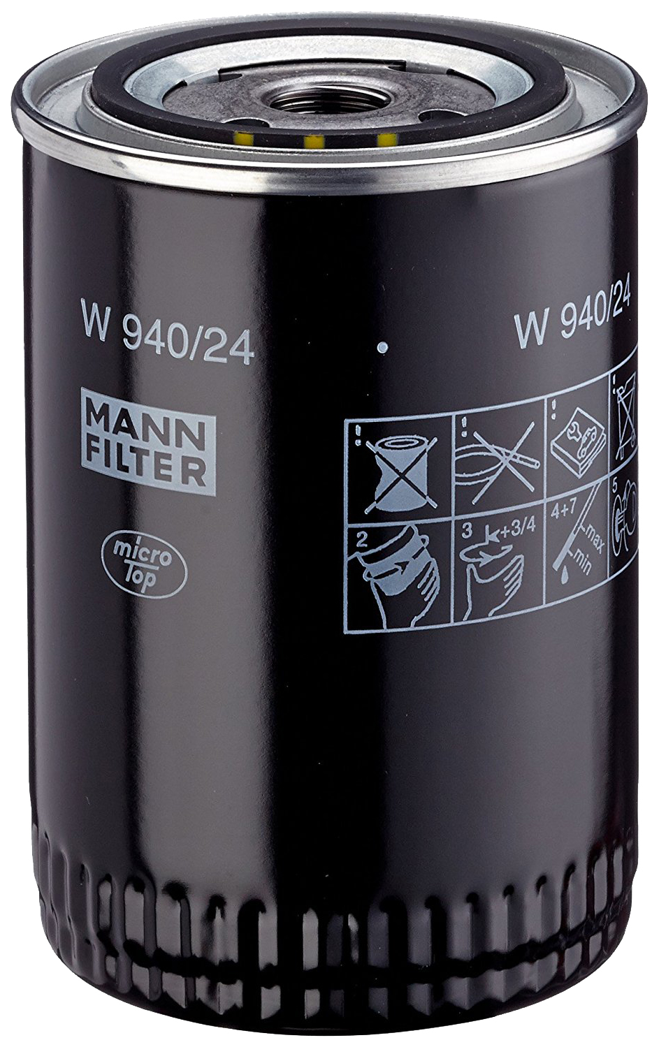 Фильтр масляной Mann-Filter W940/24, W940/24
Фильтр масляной Mann-Filter W940/24, W940/24