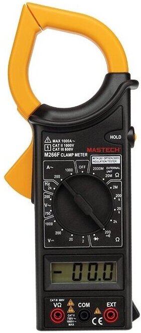 Токоизмерительные клещи Mastech M266F, Токоизмерительные клещи Mastech M266F 13-1304
Токоизмерительные клещи Mastech M266F, Токоизмерительные клещи Mastech M266F 13-1304