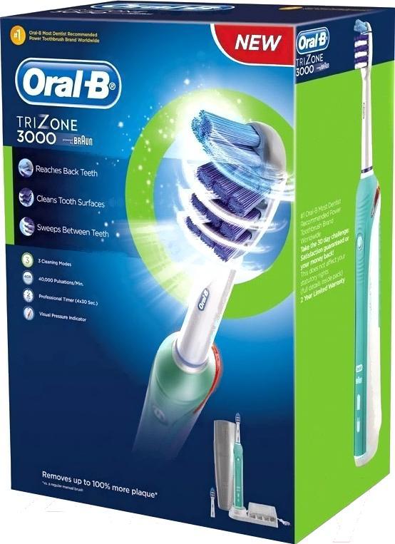 Электрическая зубная щетка Braun Oral-B Trizone 3000 (D20.535.3), Oral-B Trizone 3000
Электрическая зубная щетка Braun Oral-B Trizone 3000 (D20.535.3), Oral-B Trizone 3000