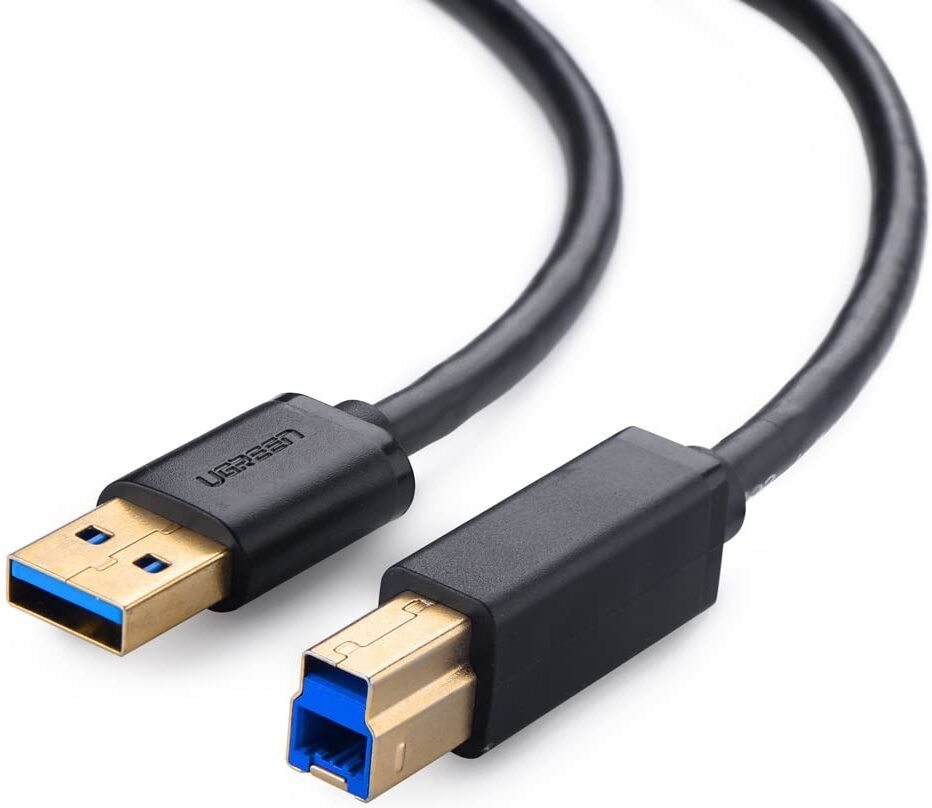 Кабель UGREEN US210-10372 2m Black, Кабель UGREEN US210-10372 USB 3.0 AM to USB 3.0 BM, Поддержка печатной машины, жесткого диска, устройства Blu-ray, веб-камеры, Поддержка жесткого диска 4 ТБ, Скорость до 5 Гбит/c, 2m, Black UGREEN USB 3.0 AM to BM Print
Кабель UGREEN US210-10372 2m Black, Кабель UGREEN US210-10372 USB 3.0 AM to USB 3.0 BM, Поддержка печатной машины, жесткого диска, устройства Blu-ray, веб-камеры, Поддержка жесткого диска 4 ТБ, Скорость до 5 Гбит/c, 2m, Black UGREEN USB 3.0 AM to BM Print