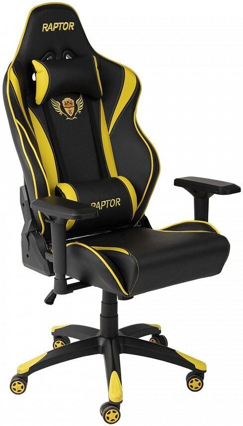 Офисное кресло AksHome Raptor Eco черный/желтый, Офисное кресло Седия Raptor Eco черный/желтый
Офисное кресло AksHome Raptor Eco черный/желтый, Офисное кресло Седия Raptor Eco черный/желтый