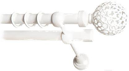 Карниз Lm Decor Ажур 095 2р гладкий 25/19мм 1.8м белый глянец, Ажур 095 2р гладкий 25/19мм 1.8м 
Карниз Lm Decor Ажур 095 2р гладкий 25/19мм 1.8м белый глянец, Ажур 095 2р гладкий 25/19мм 1.8м