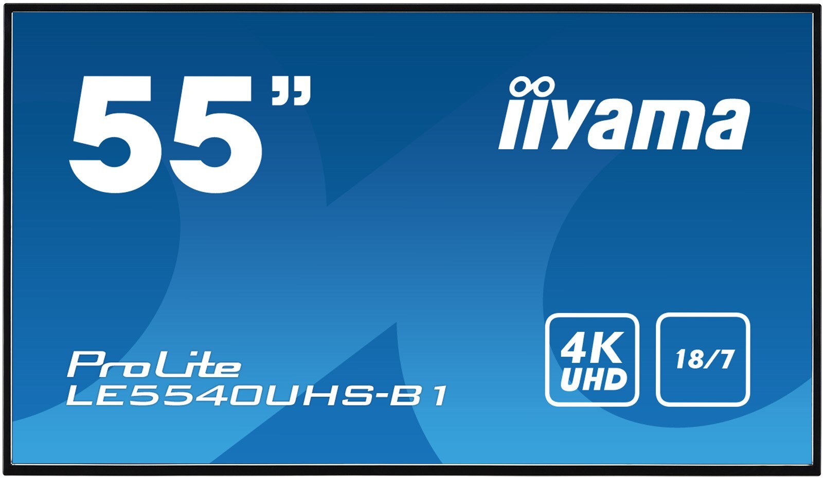 Информационная панель Iiyama ProLite LE5540UHS-B1, Монитор Iiyama ProLite LE5540UHS-B1
Информационная панель Iiyama ProLite LE5540UHS-B1, Монитор Iiyama ProLite LE5540UHS-B1