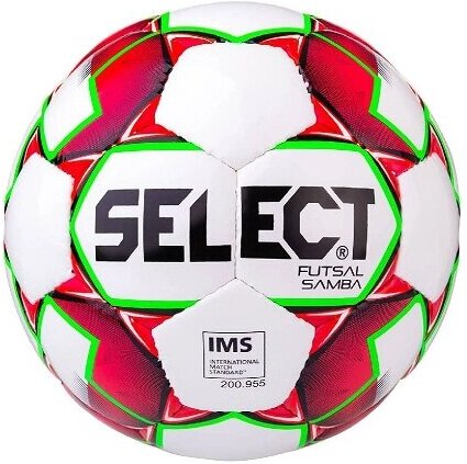 Мяч Select Futsal Samba (белый/желтый/зеленый), Мяч футзальный Select Futsal Samba white
Мяч Select Futsal Samba (белый/желтый/зеленый), Мяч футзальный Select Futsal Samba white