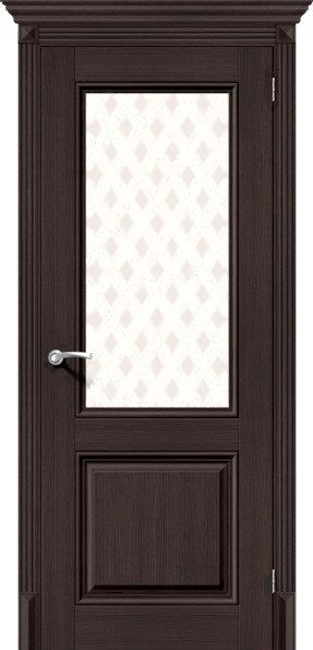Межкомнатная дверь el'Porta Эко Классико-33 80x200 Wenge Veralinga/White Crystal, Эко Классико-33 80x200
Межкомнатная дверь el'Porta Эко Классико-33 80x200 Wenge Veralinga/White Crystal, Эко Классико-33 80x200